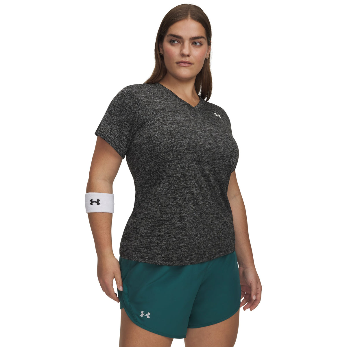 Under Armour Tech Twist V-Neck Short Sleeve (1384221) - Womens