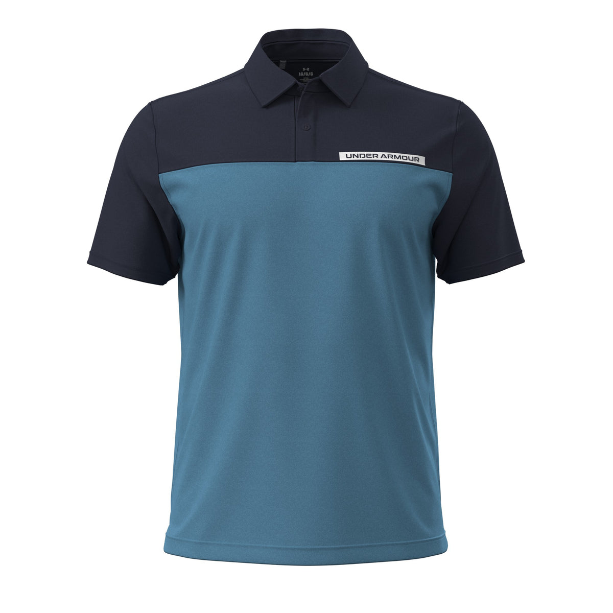 Under Armour Tee To Green Color Block Golf Polo - Mens
