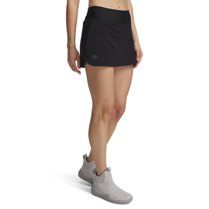 Under Armour Fish Pro Woven Skort - Womens - Black / Castlerock