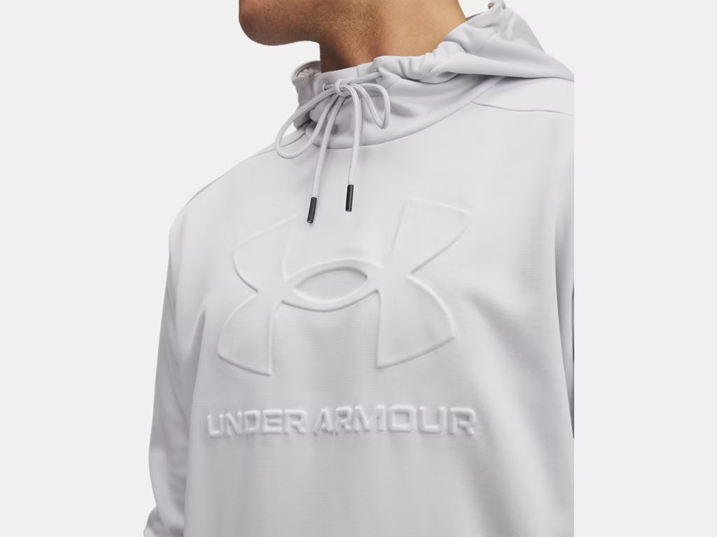 Under Armour Fleece Graphic Hoody - Halo Grey - Mens