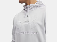 Under Armour Fleece Graphic Hoody - Halo Grey - Mens