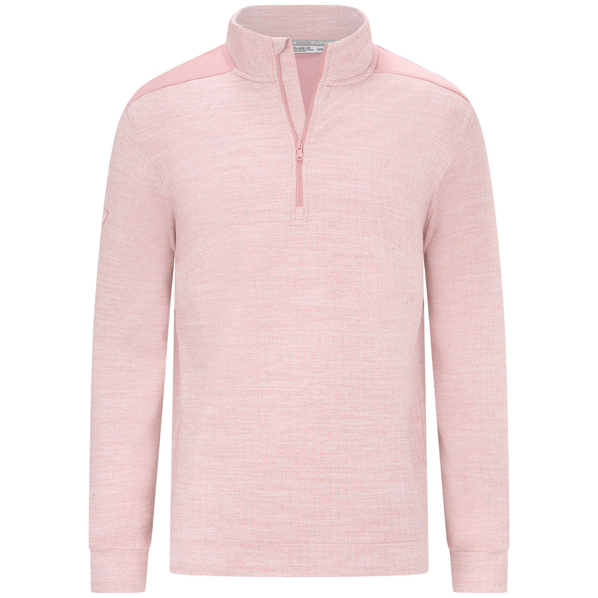 Levelwear Herring 1/4 Zip - Mens - Bridal Rose