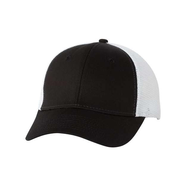 Valucap - Mesh-Back Twill Trucker Cap