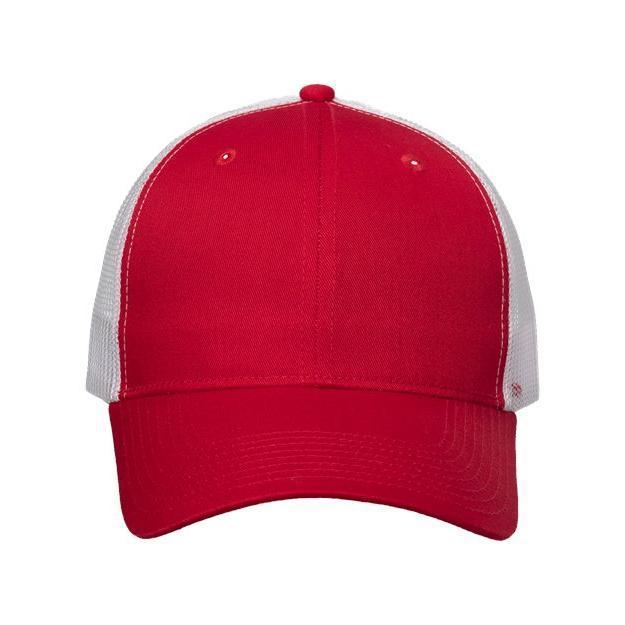 Valucap - Mesh-Back Twill Trucker Cap