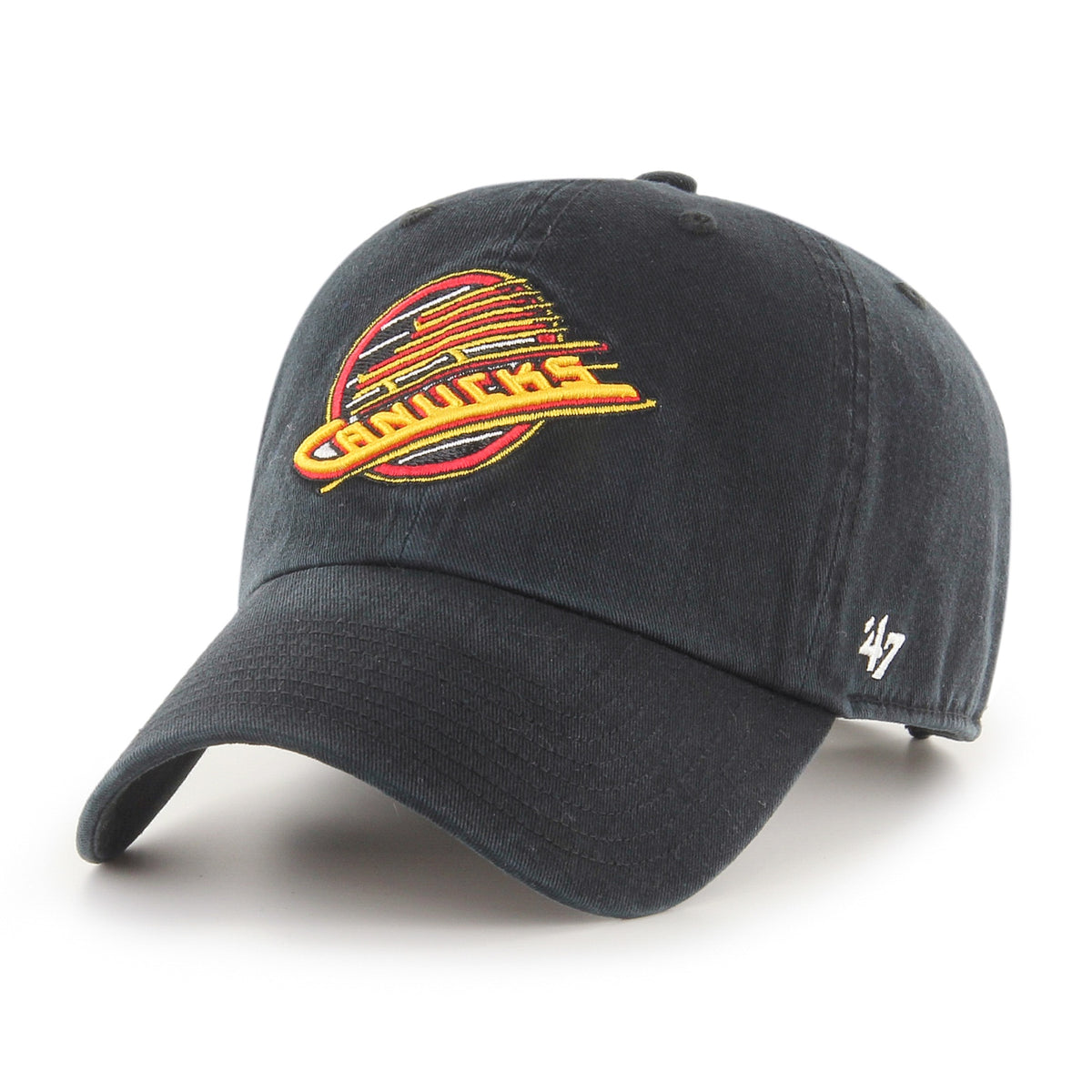 Vancouver Canucks '47 Clean Up Cap - 1985 Vintage Logo