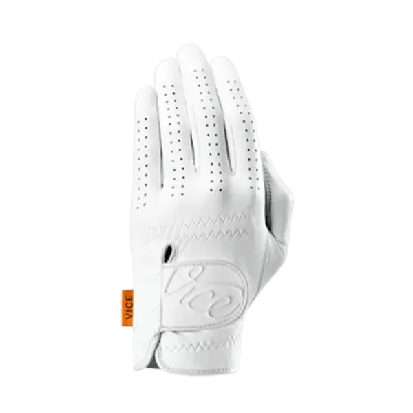 Vice Pure White Golf Glove - Buy 4 Get 2 Free - 6 Glove Package