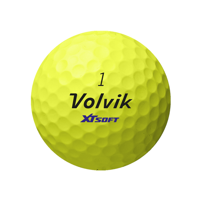 Volvik XT Soft Golf Balls - Yellow