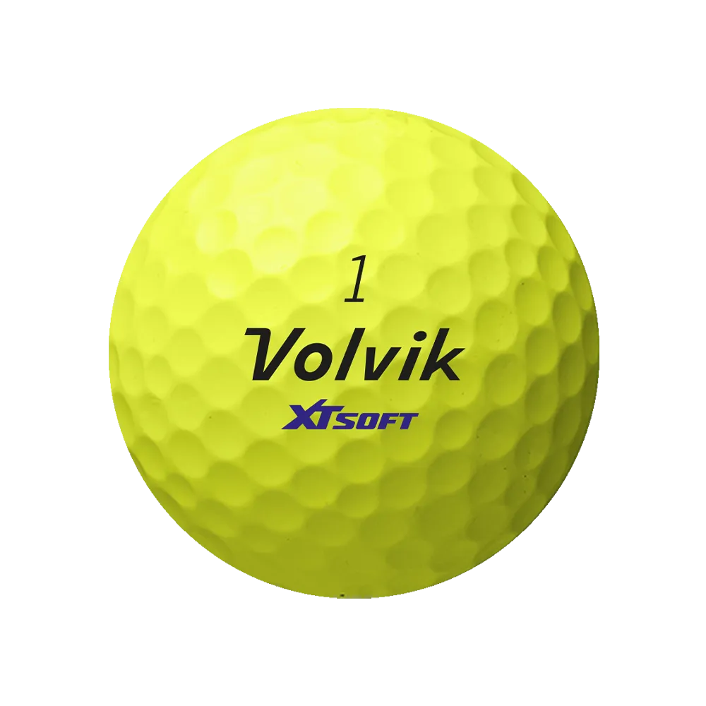 Volvik XT Soft Golf Balls - Yellow