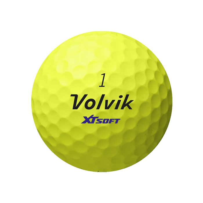 Volvik XT Soft Golf Balls - Yellow