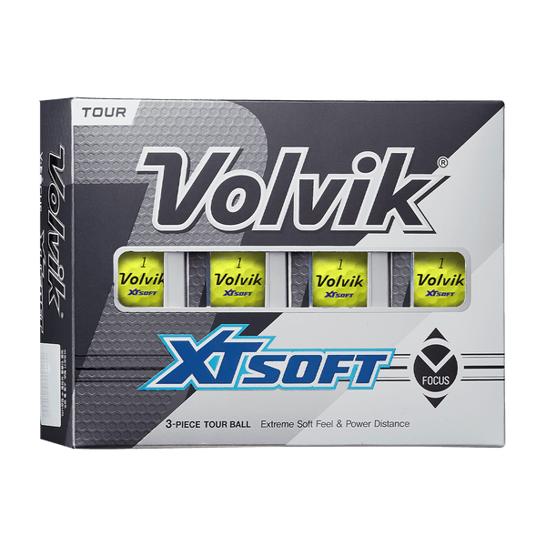 Volvik XT Soft Golf Balls - Yellow