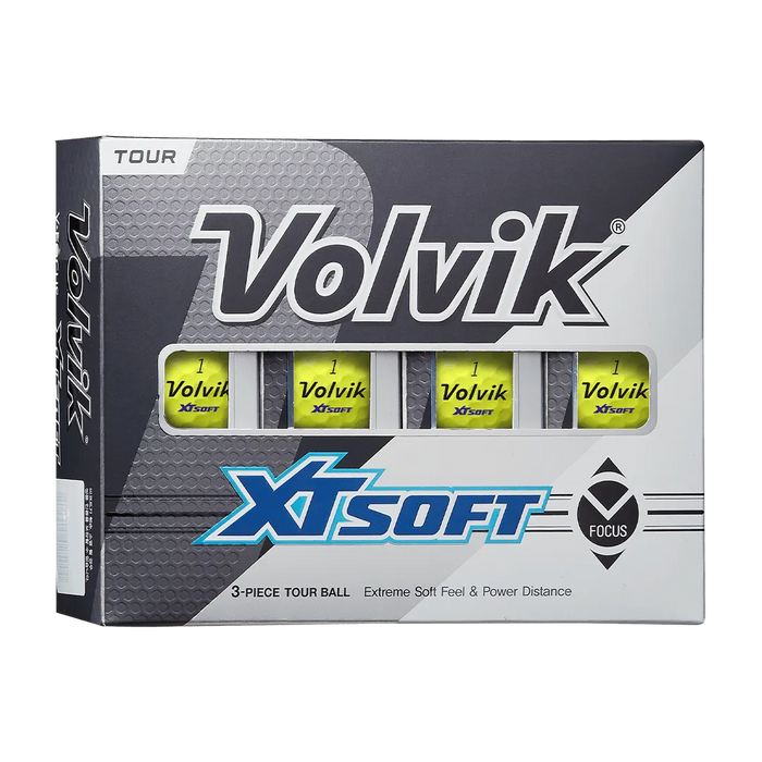 Volvik XT Soft Golf Balls - Yellow