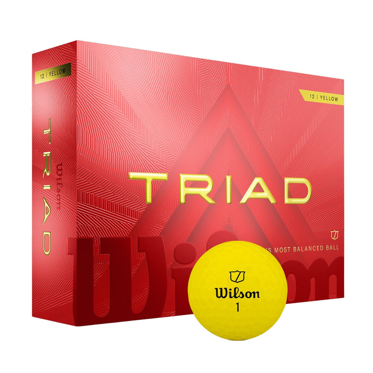 Wilson Triad Golf Balls - 2025