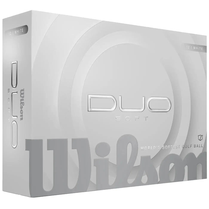 WIlson Duo Soft Golf Ball White Dozen