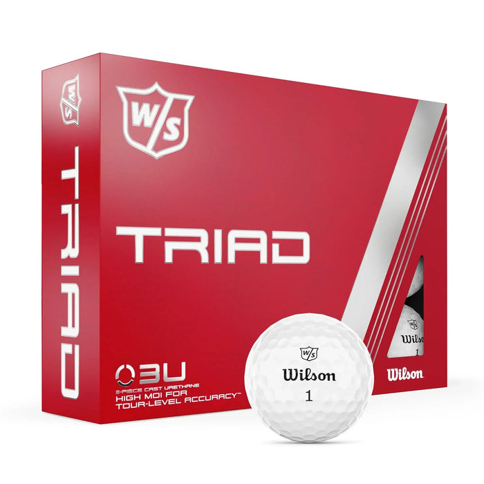 Wilson Staff Triad Golf Balls (24 Golf Balls)