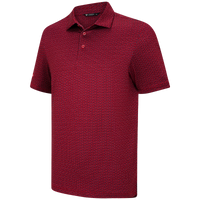 Levelwear Wildflower Polo - Mens - Flame Red / Navy