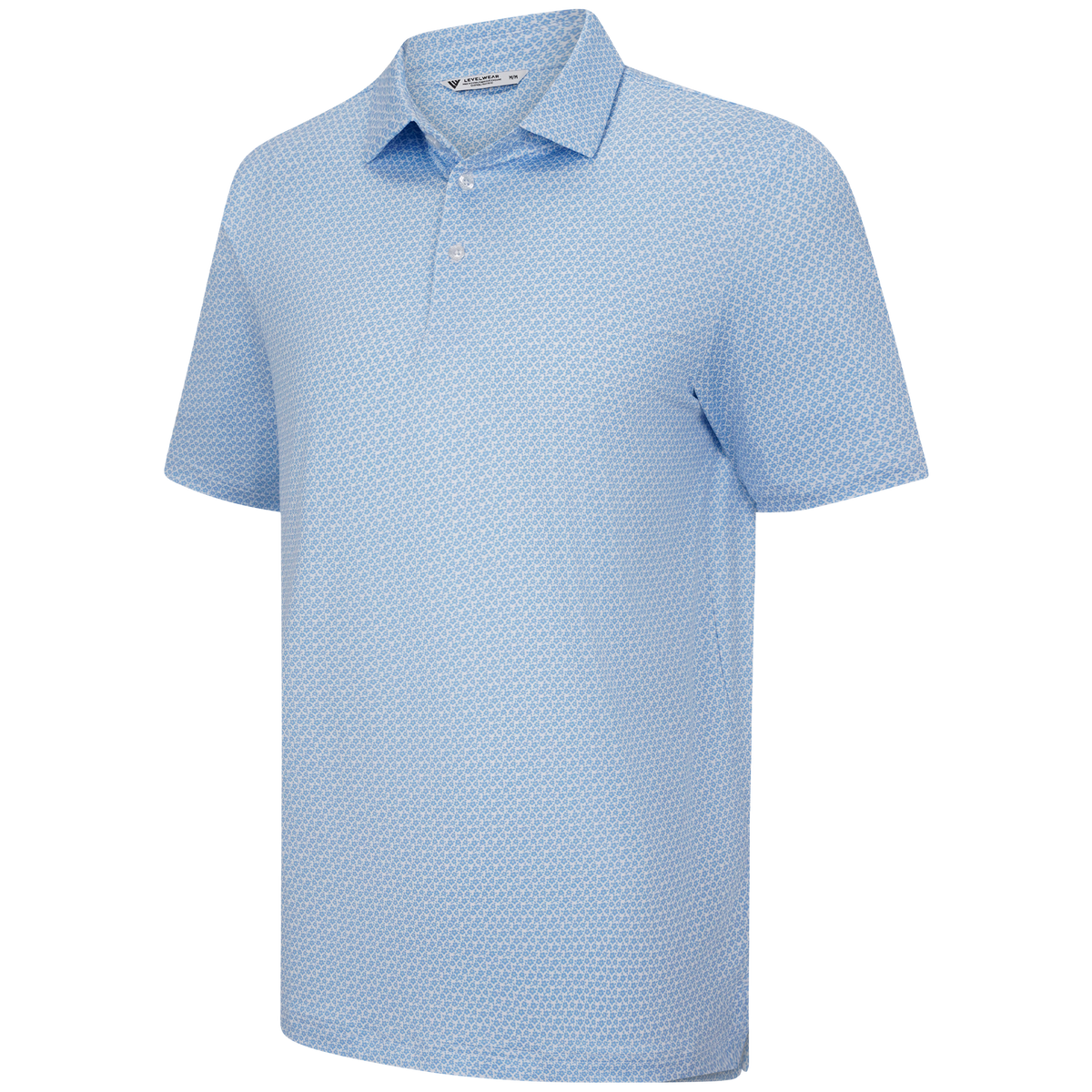 Levelwear Wildflower Polo - Mens - White / Ice 2
