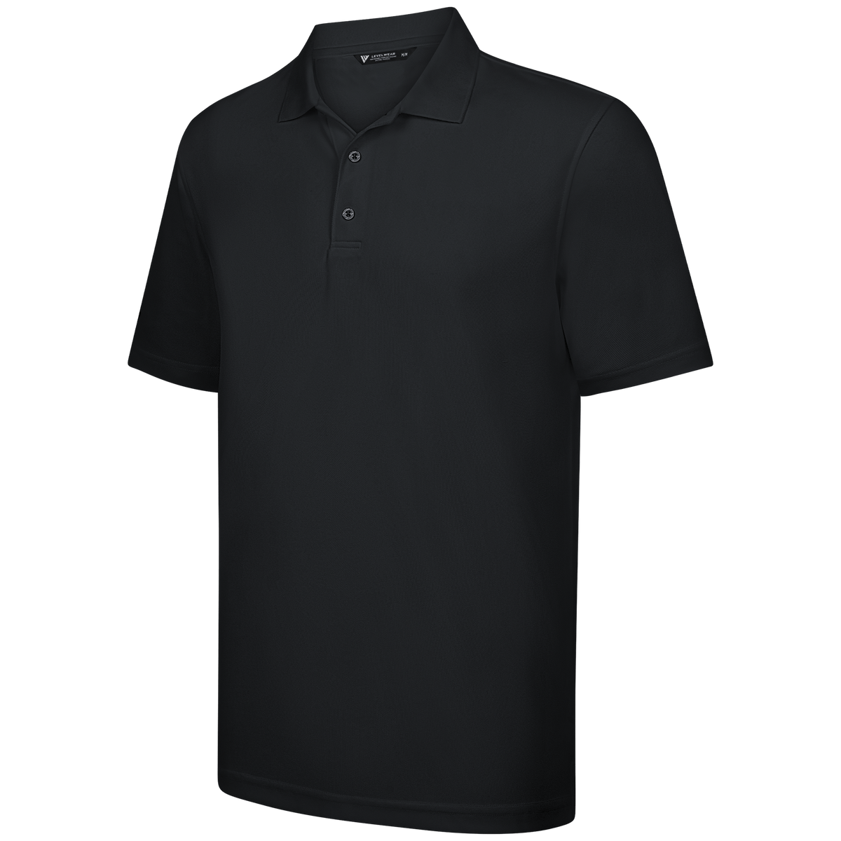 Levelwear Omaha Polo - Mens - Black