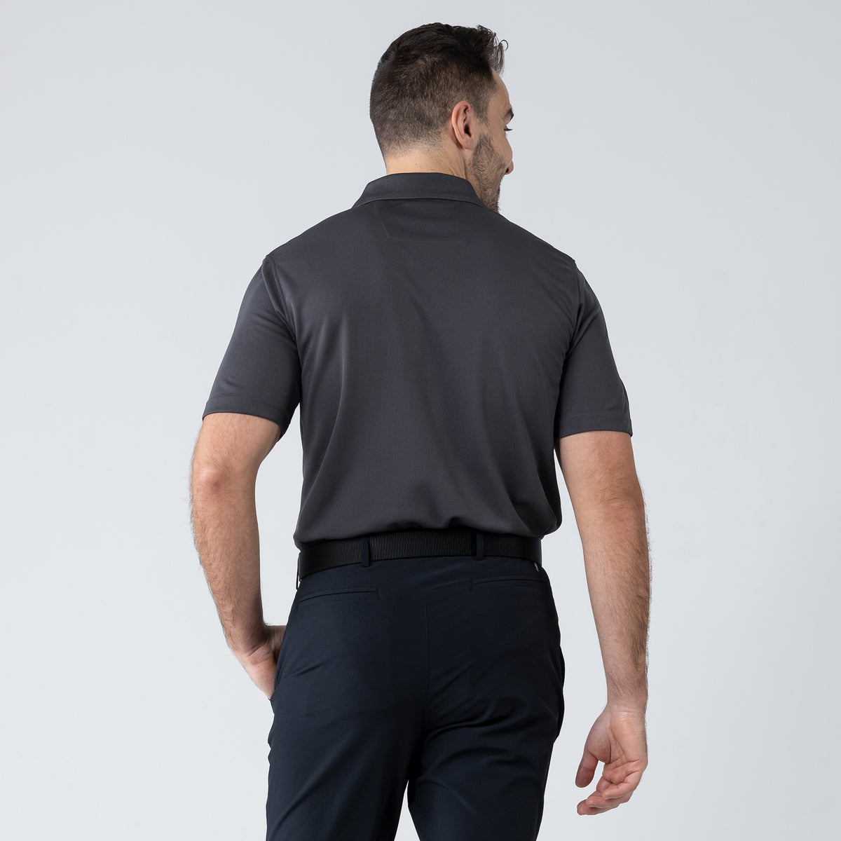 Levelwear Omaha Polo - Mens - Charcoal