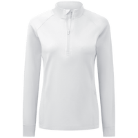 Levelwear Essence Ladies 1/4 Zip Layering - White