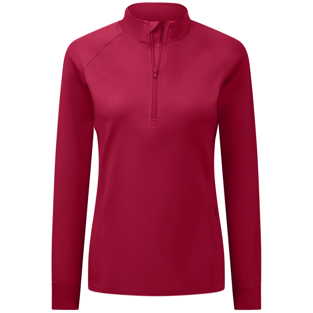 Levelwear Essence Ladies 1/4 Zip Layering - Cardinal