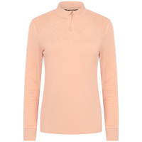 Levelwear Power 1/4 Zip Pullover - Womens - Apricot Ice