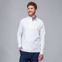 Levelwear Calibre 1/4 Zip Pullover - Mens - White