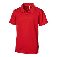 Clique Spin Solution-dyed Performance Pique Youth Polo