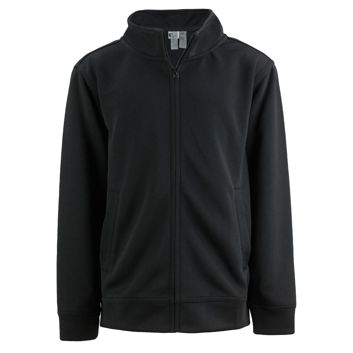 Clique Lift Solution-dyed Performance Youth Full Zip Sweatshirt