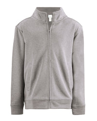 Clique Lift Solution-dyed Performance Youth Full Zip Sweatshirt