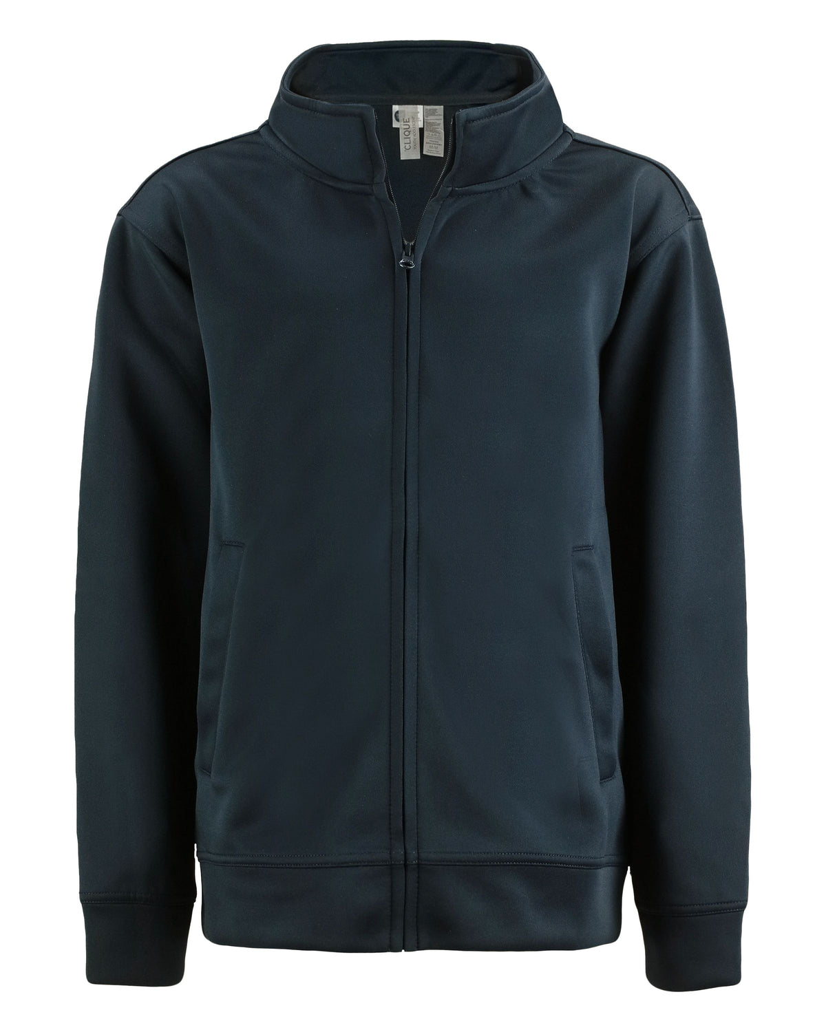 Clique Lift Solution-dyed Performance Youth Full Zip Sweatshirt