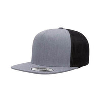 Yupoong Adult Flat Brimmed 5 Panel Classic Trucker