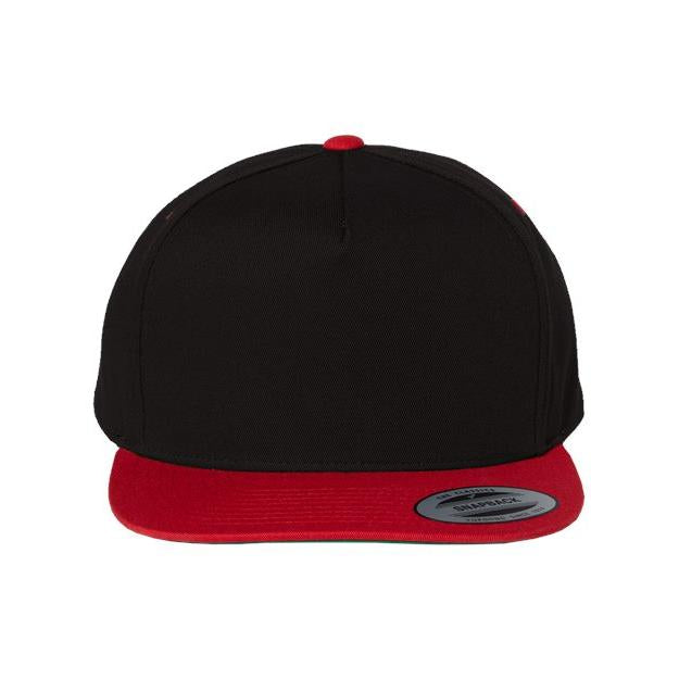 Yupoong Five-Panel Cotton Twill Snapback Cap