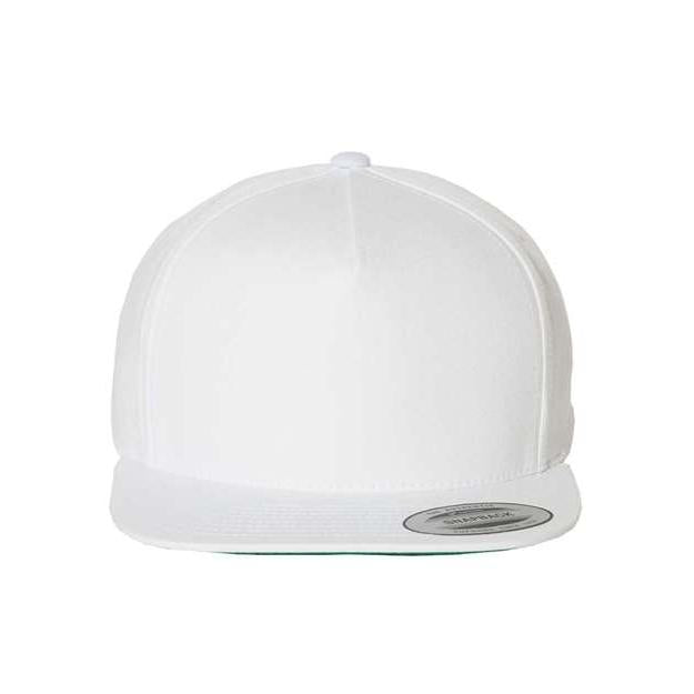 Yupoong Five-Panel Cotton Twill Snapback Cap