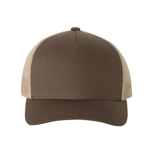 Yupoong Five-Panel Retro Trucker Cap