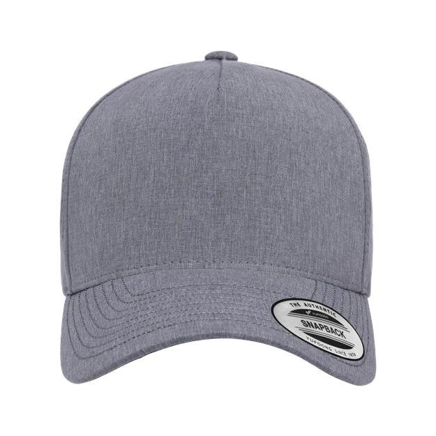Yupoong Five-Panel Snapback with Perforated Cap