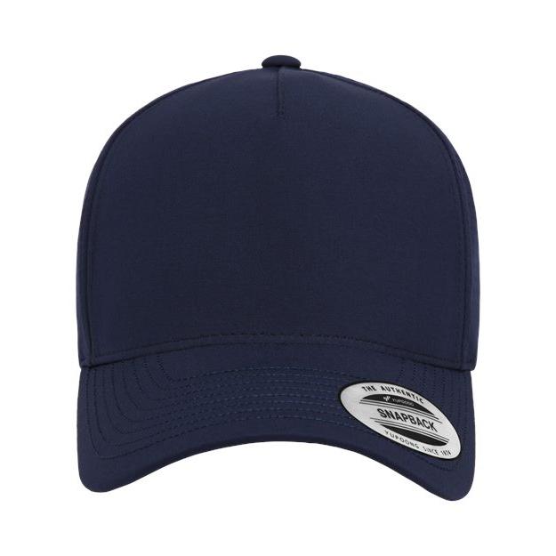 Yupoong Five-Panel Snapback with Perforated Cap