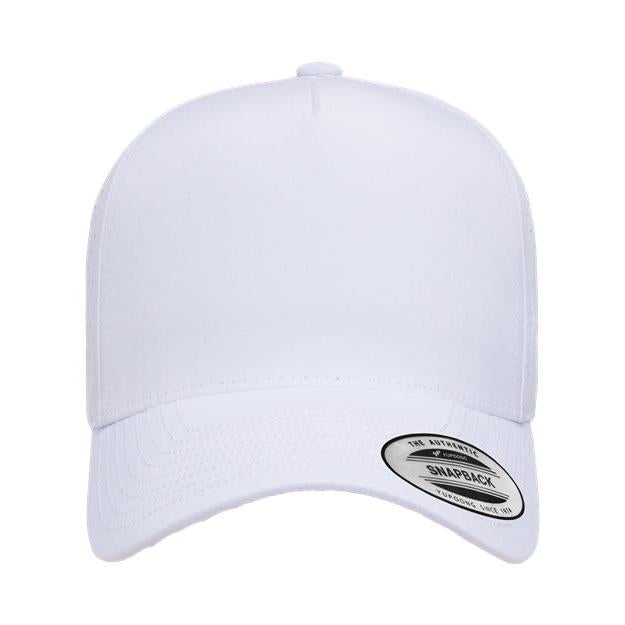 Yupoong Five-Panel Snapback with Perforated Cap