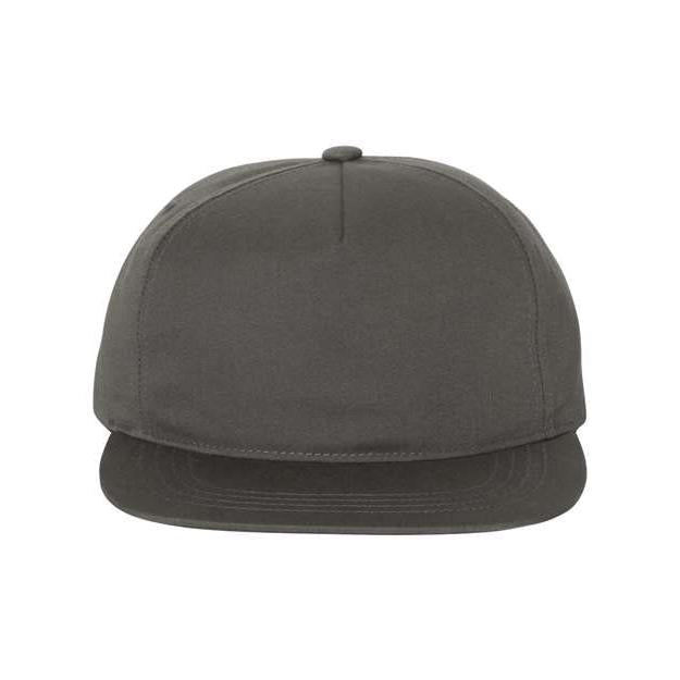 Yupoong Lightly-Structured Five-Panel Snapback Cap