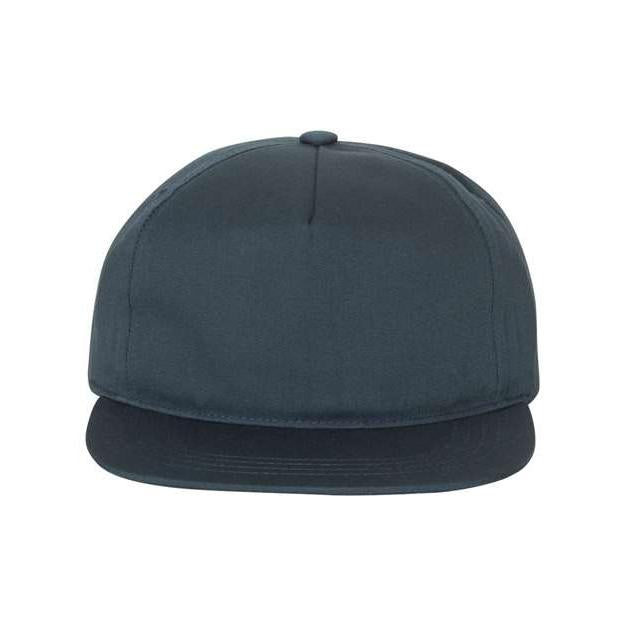 Yupoong Lightly-Structured Five-Panel Snapback Cap