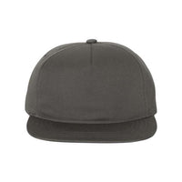 Yupoong Lightly-Structured Five-Panel Snapback Cap