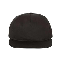 Yupoong Lightly-Structured Five-Panel Snapback Cap