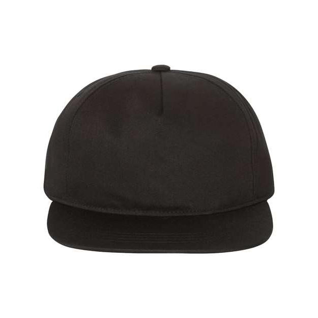 Yupoong Lightly-Structured Five-Panel Snapback Cap