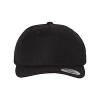 Yupoong Premium Five-Panel Curved Bill Snapback Cap