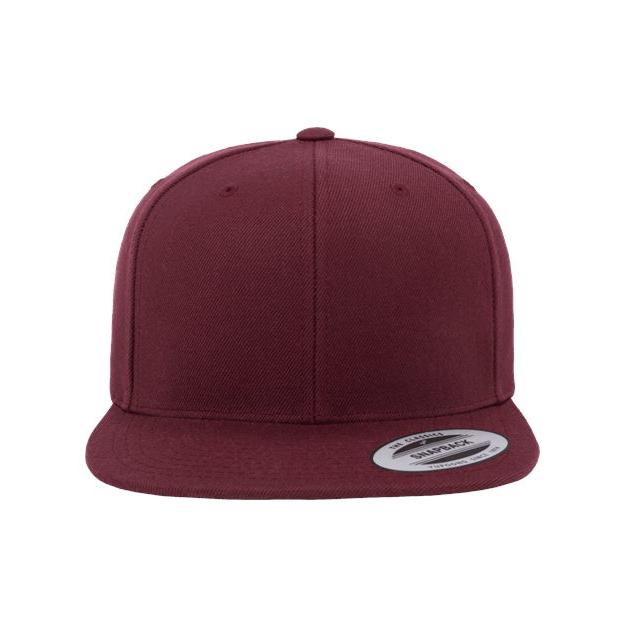 Yupoong Premium Flat Bill Snapback Cap