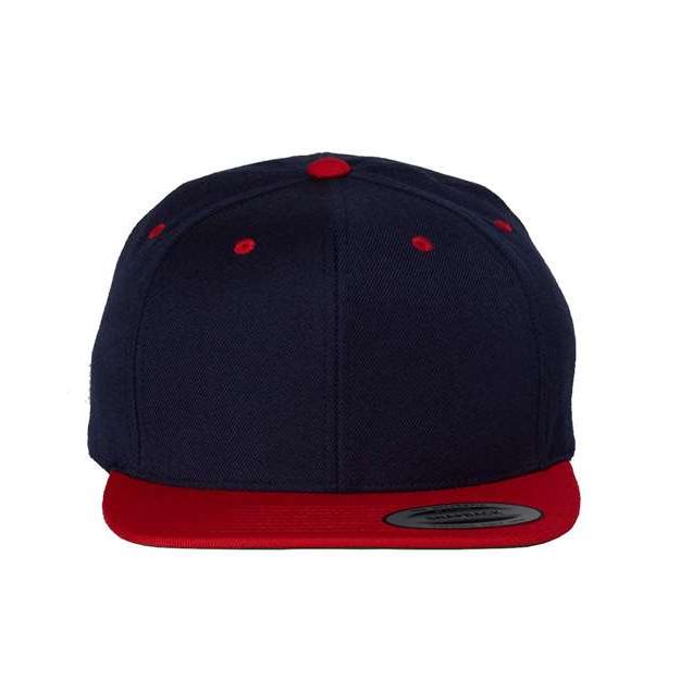Yupoong Premium Flat Bill Snapback Cap