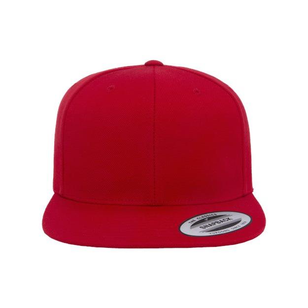 Yupoong Premium Flat Bill Snapback Cap