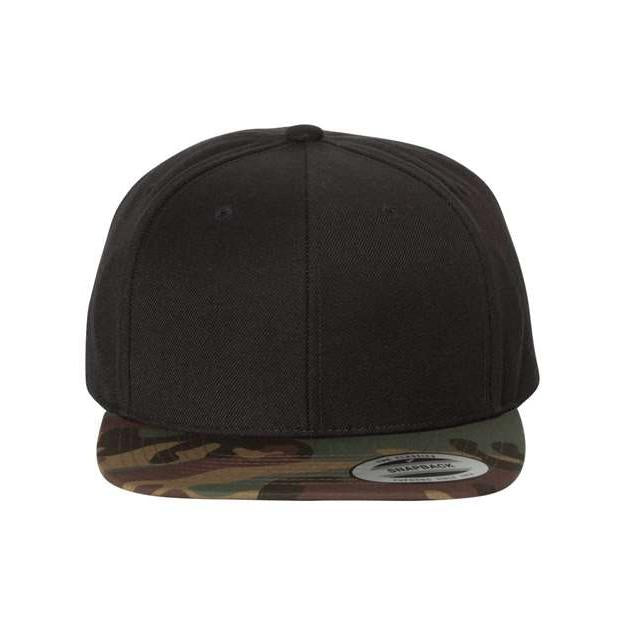 Yupoong Premium Flat Bill Snapback Cap