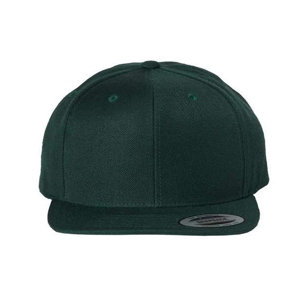 Yupoong Premium Flat Bill Snapback Cap