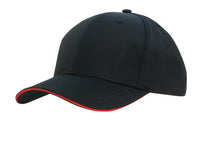 Custom Logo Headwear Canada Sports Ripstop Cap with Sandwich Trim