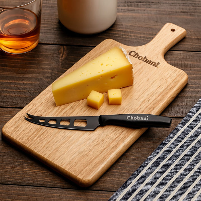Custom Logo Molise Serving Board w/Cheese Knife